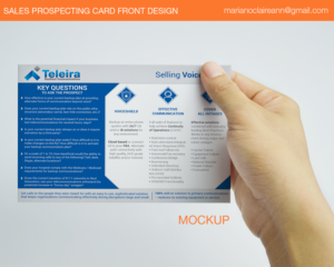 Sales Prospecting Card | Flyer-Design von Claireative