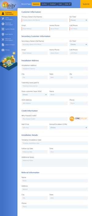 Web Design by Samphan for Trinity Solar | Design: #7901193