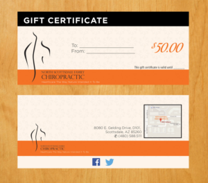 Design de Carte Postale par Venus L. Penaflor pour Elevate Chiropractic | Design #7908564