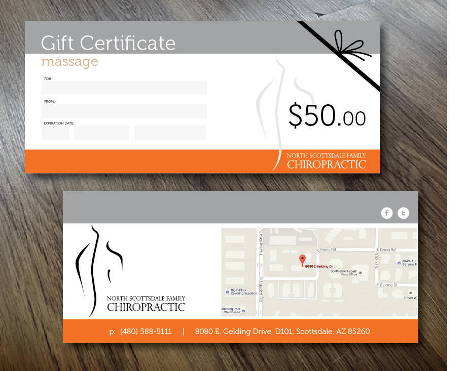 Postcard Design by alex989 for Elevate Chiropractic | Design #7877268