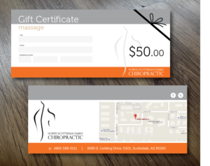 Postcard Design by alex989 for Elevate Chiropractic | Design: #7877268