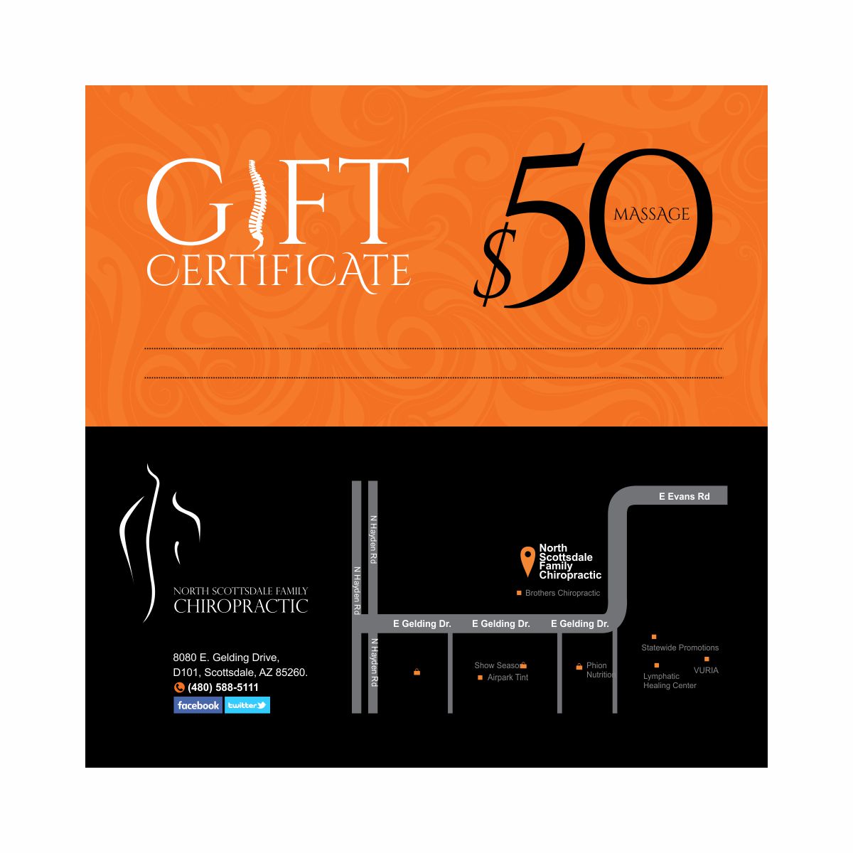 Postcard Design by creativeride for Elevate Chiropractic | Design #7967382