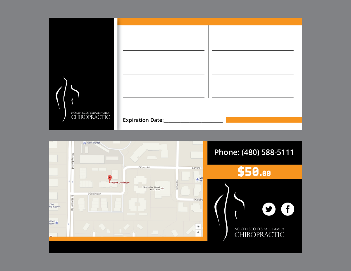 Postcard Design by Verified artistry (Design garden) for Elevate Chiropractic | Design #7923996