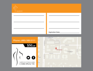 Postcard Design by Verified artistry (Design garden) for Elevate Chiropractic | Design: #7924000