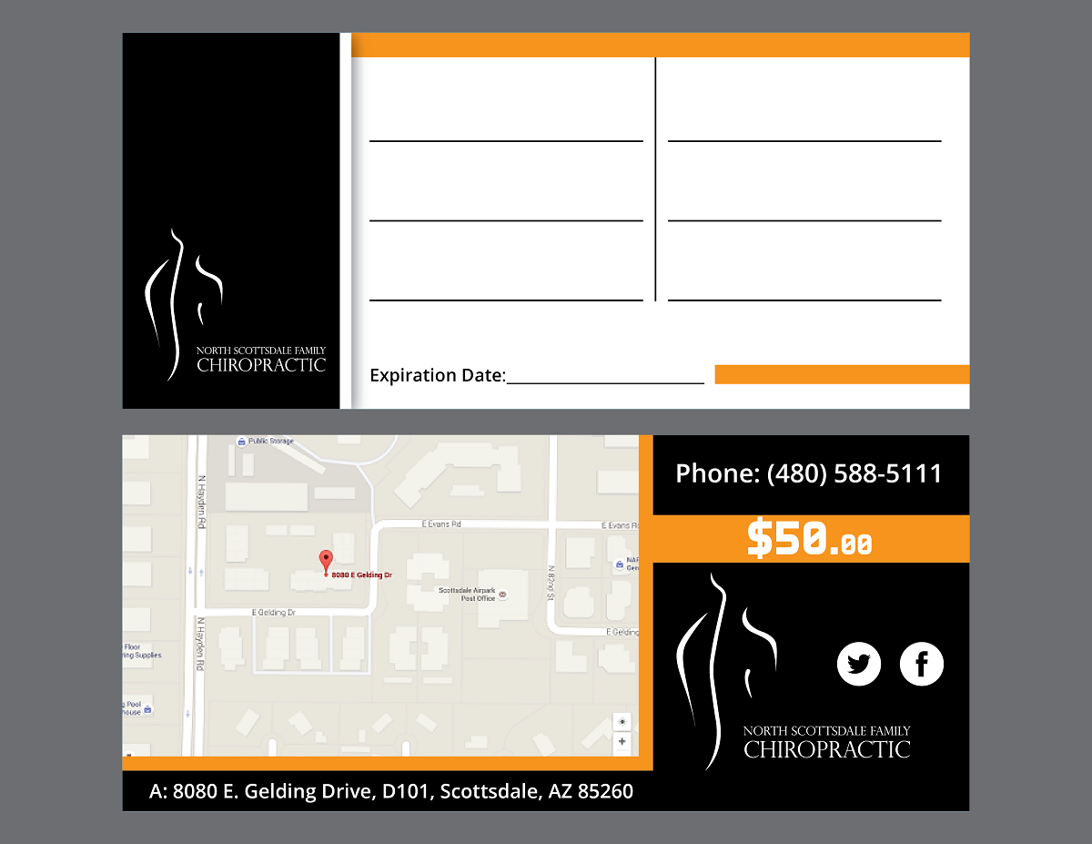 Postcard Design by Verified artistry (Design garden) for Elevate Chiropractic | Design #7926891