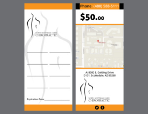 Postcard Design by Verified artistry (Design garden) for Elevate Chiropractic | Design: #7926892