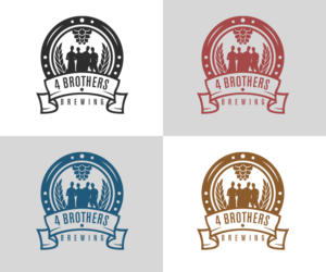 Design de Logo par cheez_O pour 4 Brothers Brewing | Design : #7869885