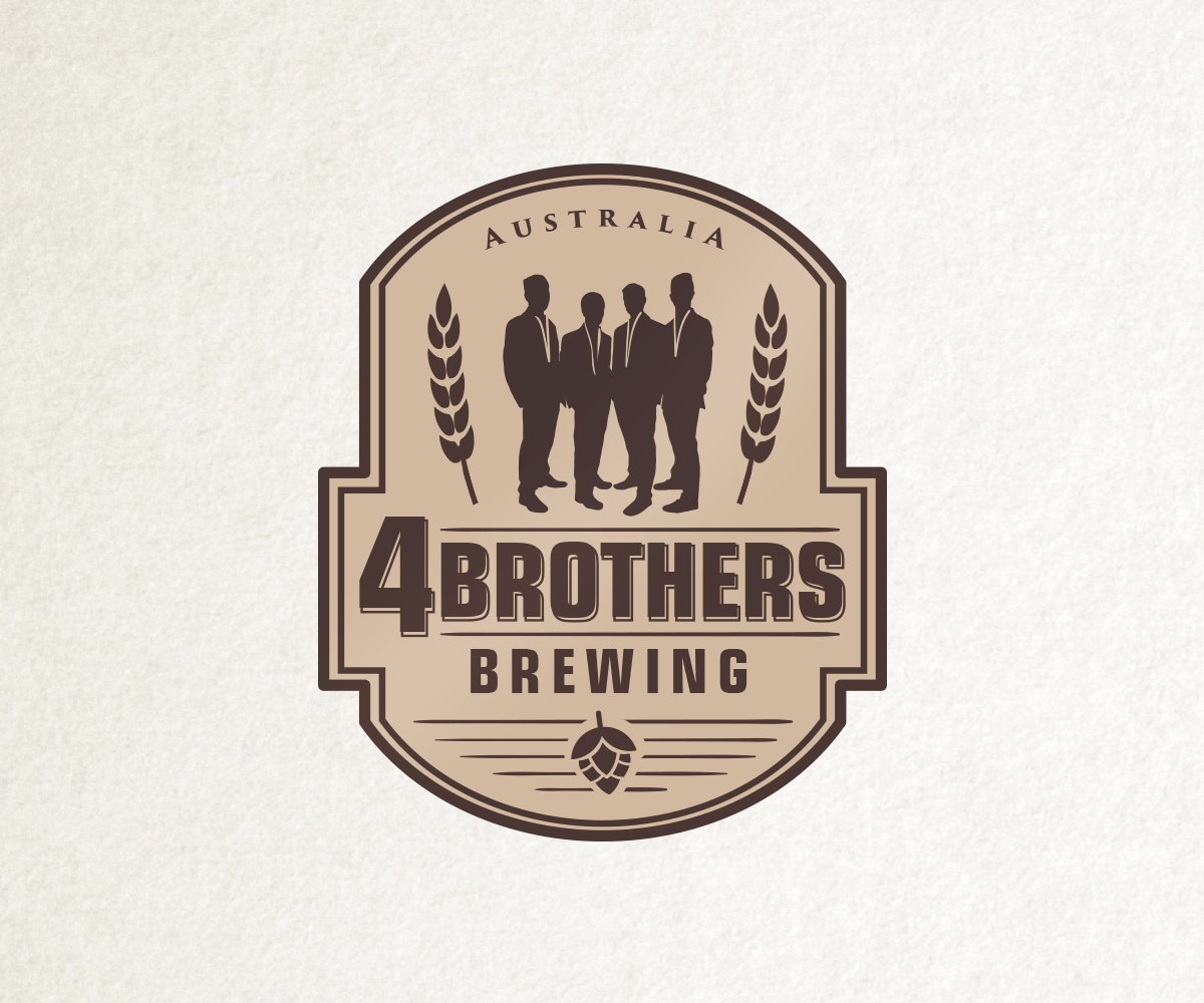 Design de Logo par Nazal pour 4 Brothers Brewing | Design #7871317