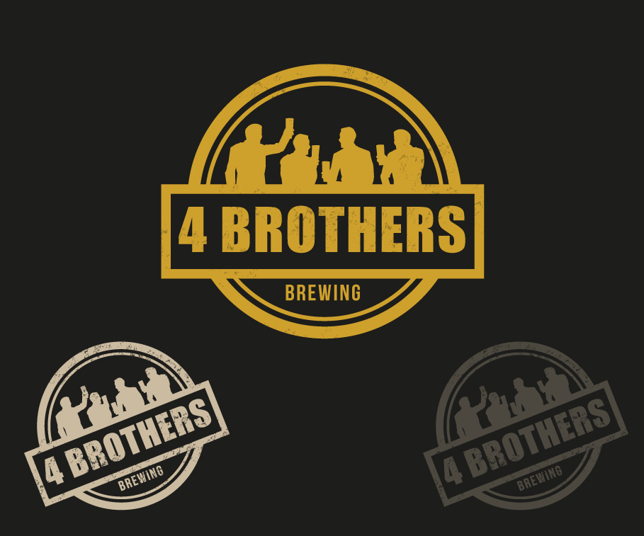 Design de Logo par DiDi's pour 4 Brothers Brewing | Design #7825344