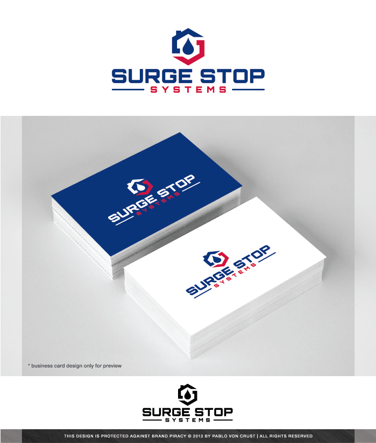 Logo Design by Pablo Von Crust for Surge Stop Systems | Design: #1936739