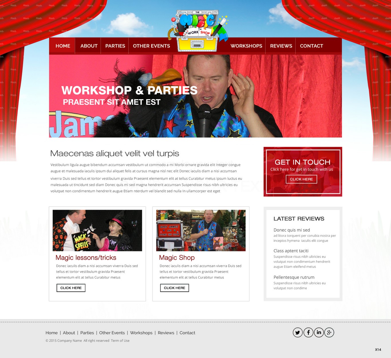 Landing Page-Design von pb für Muse Website Design | Design #8498107