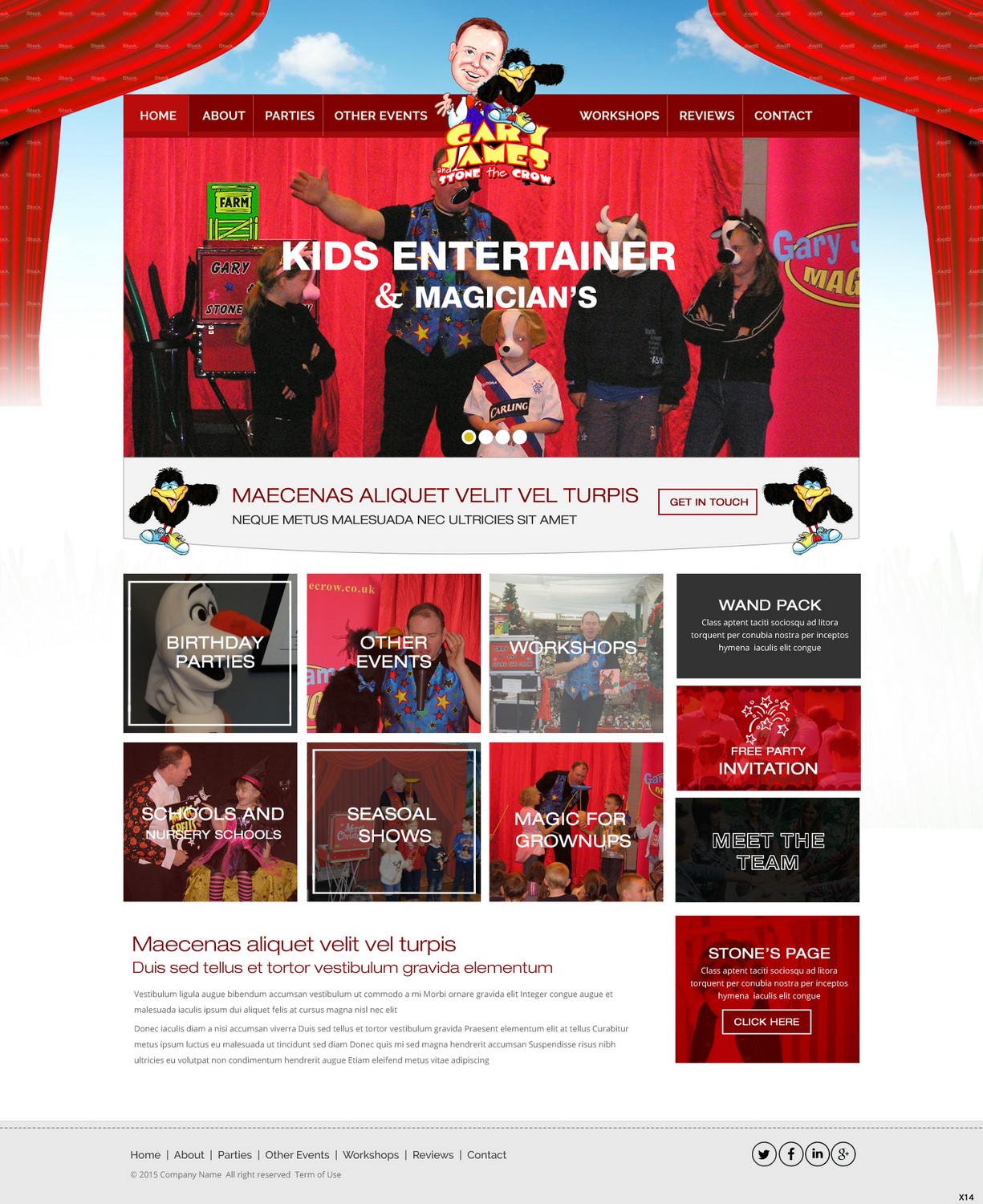 Landing Page-Design von pb für Muse Website Design | Design #8498109