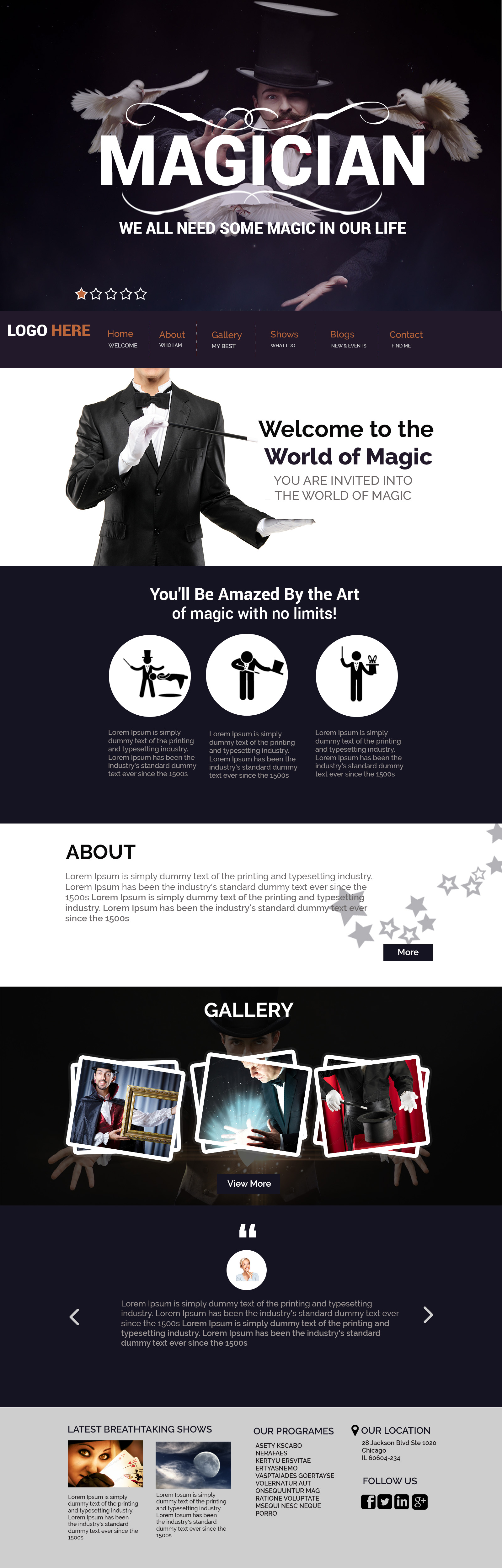 Landing Page Design by Faisal 333 for Muse Website Design | Design #7850683