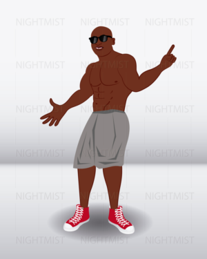 Create a CARICATURE of me as a fitness instructor | Diseño Gráfico por Nightmist
