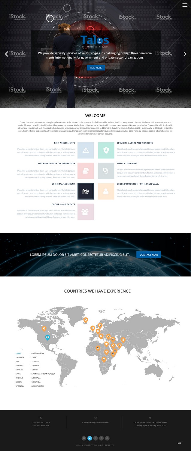 Web-Design von pb für Talos International Services | Design #7877972