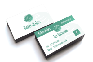 Design de Carte de Visite par Cyan Designs pour Bakes Bakes | Design #7860055