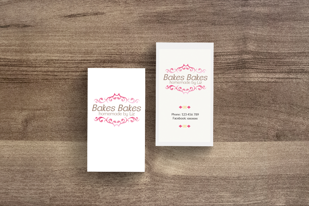 Business Card Design by isabel.paoli for Bakes Bakes | Design #7897319