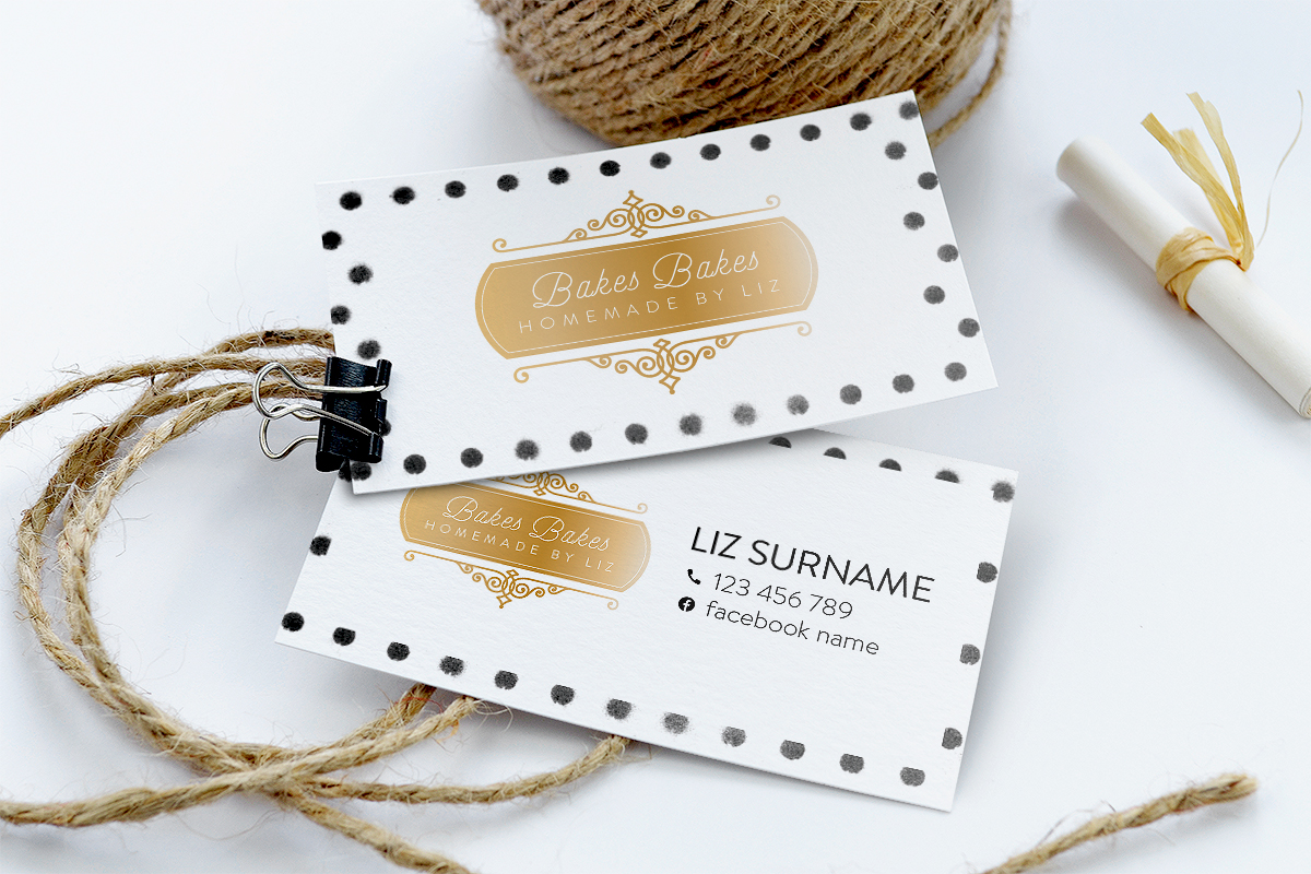 Diseño de Tarjeta de Presentación por isabel.paoli para Bakes Bakes | Diseño #7897320