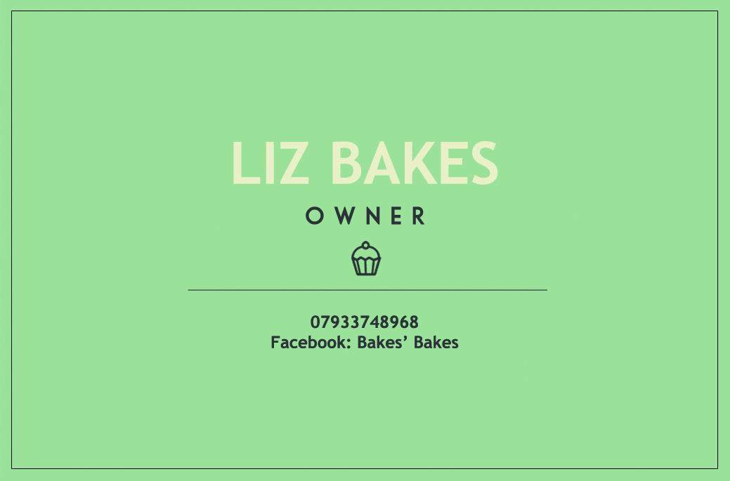 Business Card Design by Amy Curley for Bakes Bakes | Design #7919321