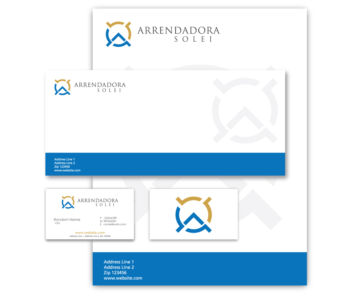 Briefkopf-Design von Roy für ARRENDADORA SOLEI | Design #1978541