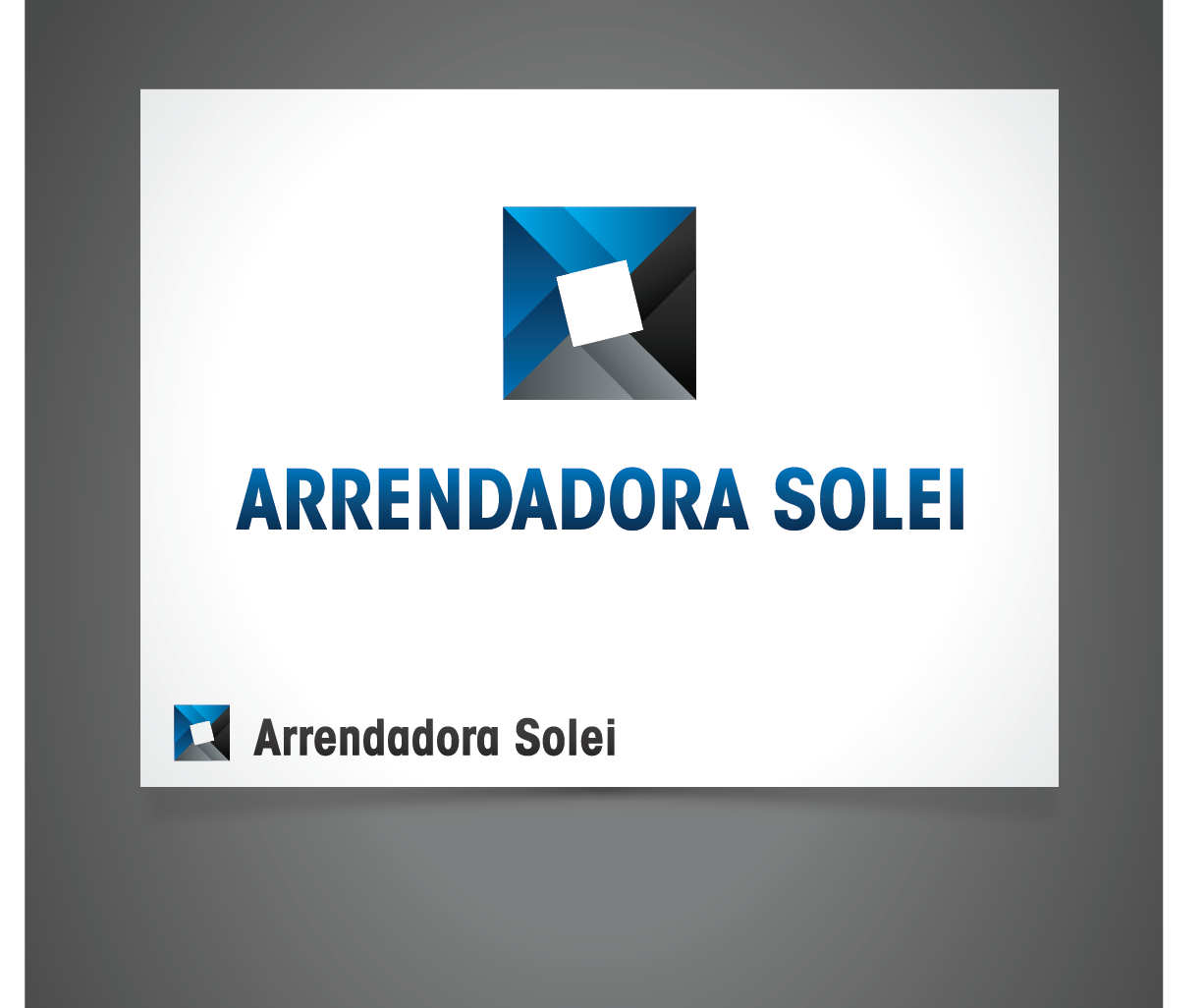 Letterhead Design by Blind for ARRENDADORA SOLEI | Design #1980298