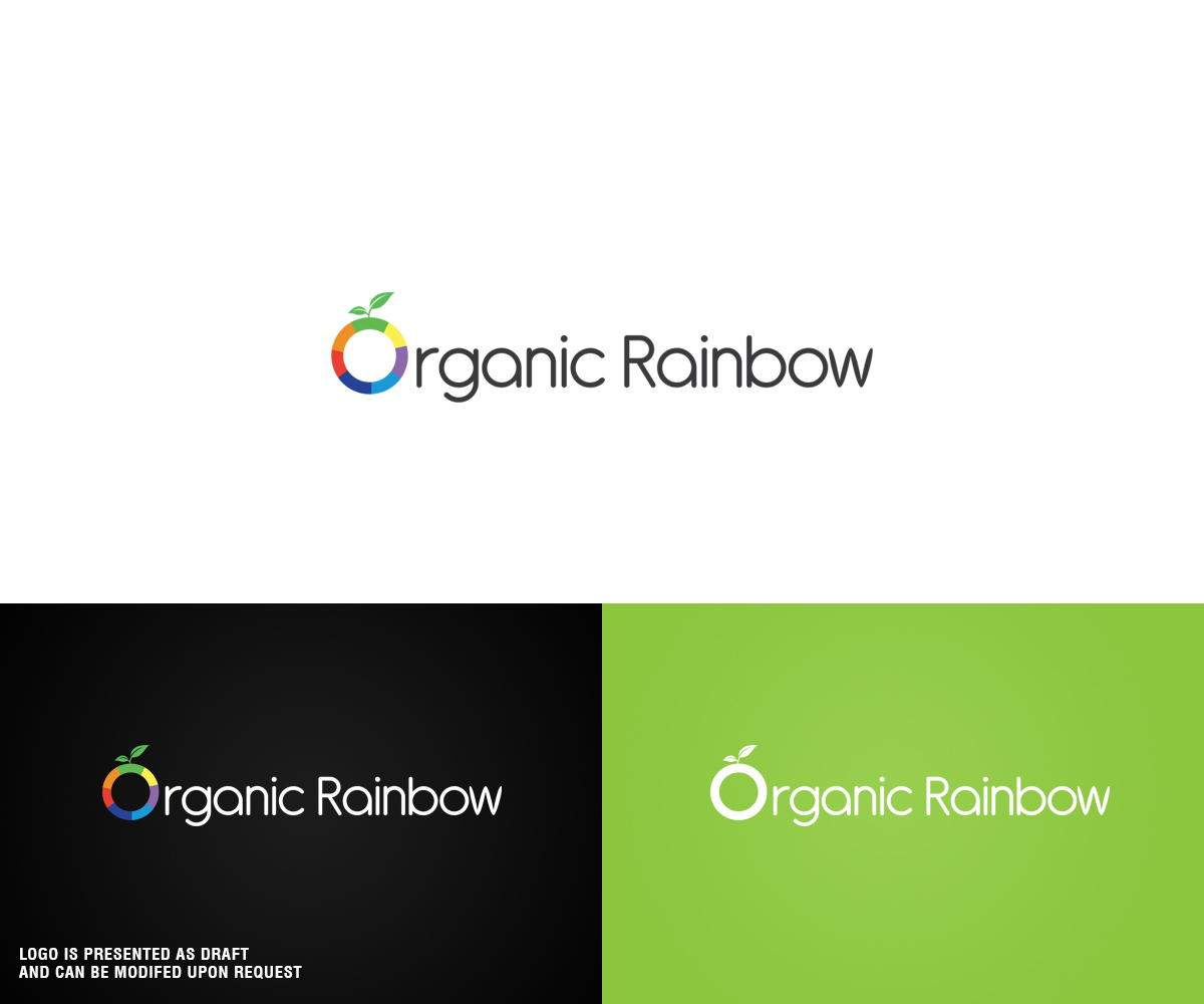 Logo Design by Professor P for Rainbow Organics | Design #7838165