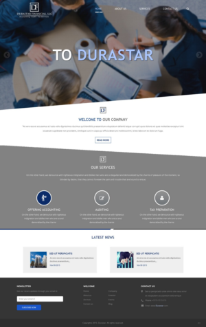 Web-Design von pb für Durastar Financial, LLC | Design: #7852894