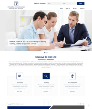Web-Design von pb für Durastar Financial, LLC | Design: #7852897