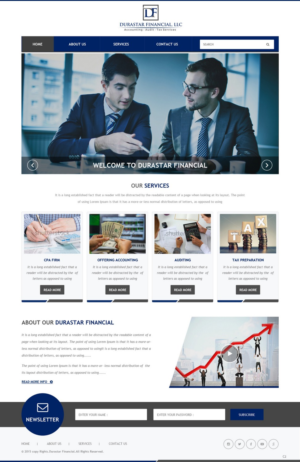Web-Design von pb für Durastar Financial, LLC | Design: #7852908