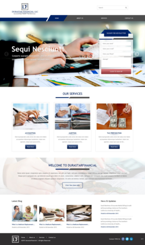 Web-Design von pb für Durastar Financial, LLC | Design: #7852911