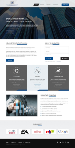 Web-Design von pb für Durastar Financial, LLC | Design: #7852912