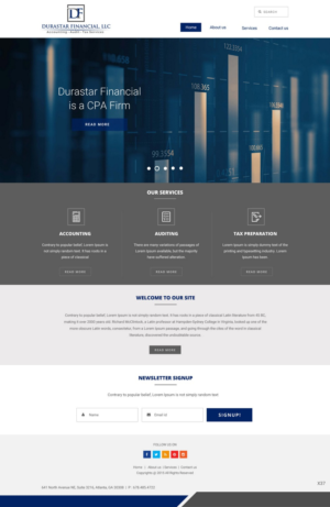 Web-Design von pb für Durastar Financial, LLC | Design: #7852943