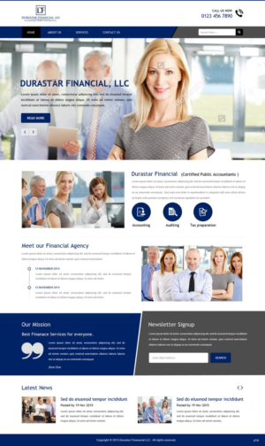 Web-Design von pb für Durastar Financial, LLC | Design: #7852947