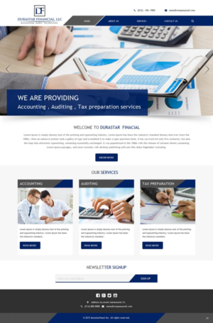 Web-Design von pb für Durastar Financial, LLC | Design: #7852961