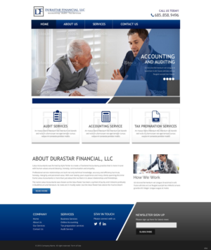 Web-Design von pb für Durastar Financial, LLC | Design: #7852964