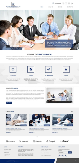 Web-Design von pb für Durastar Financial, LLC | Design: #7852967