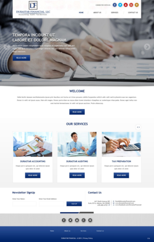 Web-Design von pb für Durastar Financial, LLC | Design: #7877443