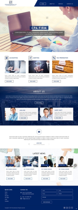 Web-Design von pb für Durastar Financial, LLC | Design: #7877444