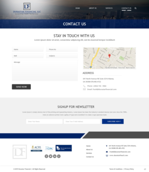Web-Design von pb für Durastar Financial, LLC | Design: #8472315