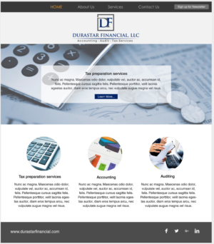 Web-Design von Lanka Ama für Durastar Financial, LLC | Design: #7833938
