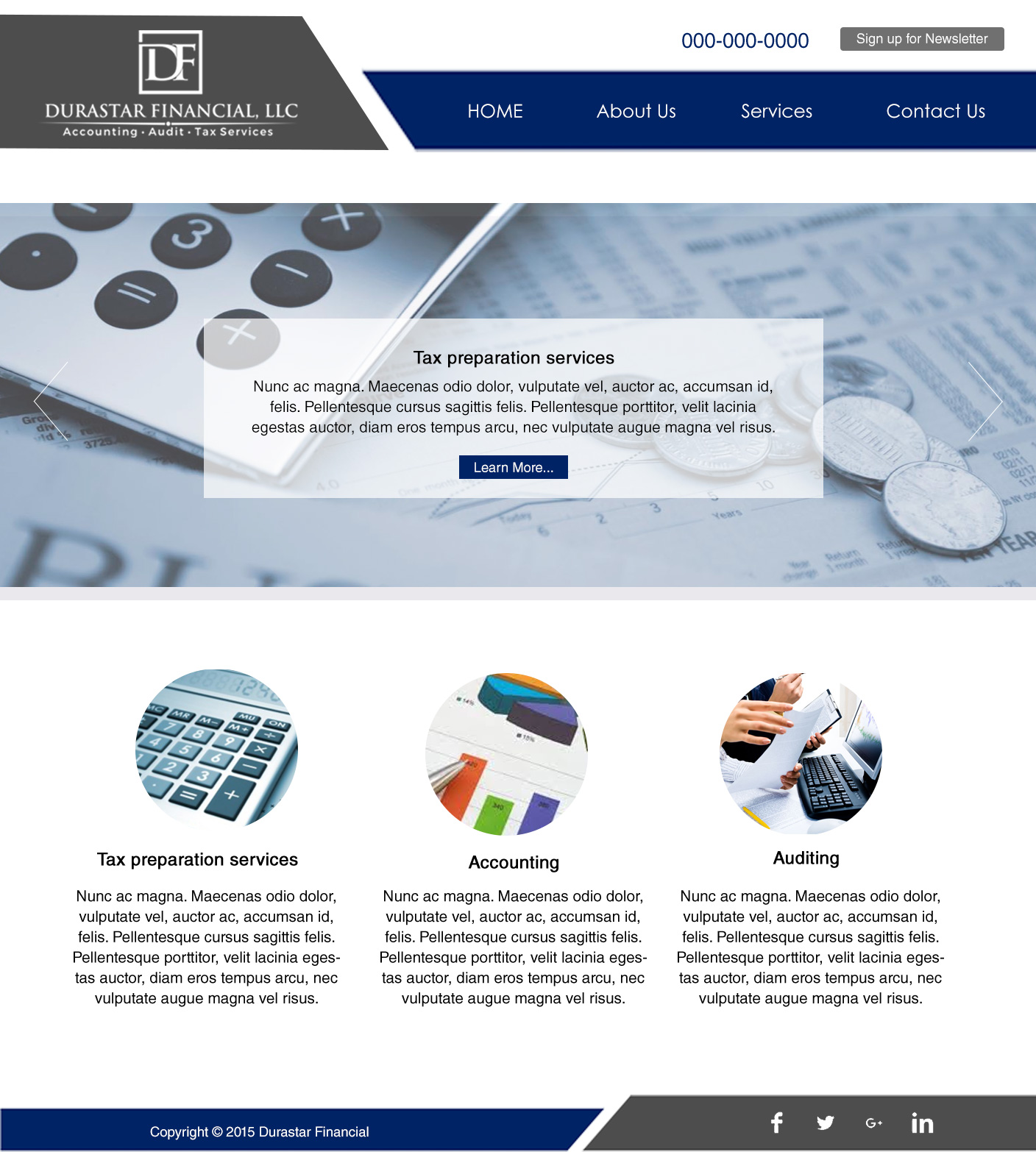 Web-Design von Lanka Ama für Durastar Financial, LLC | Design #7840974