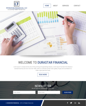 Web-Design von rightway für Durastar Financial, LLC | Design: #7846819