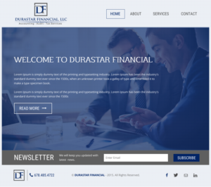 Web-Design von rightway für Durastar Financial, LLC | Design: #7846827