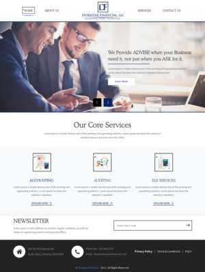 Web-Design von rightway für Durastar Financial, LLC | Design: #7846859
