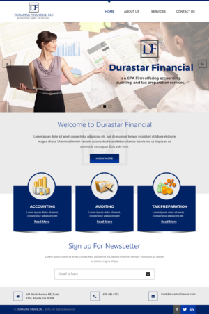 Web-Design von rightway für Durastar Financial, LLC | Design: #7846886