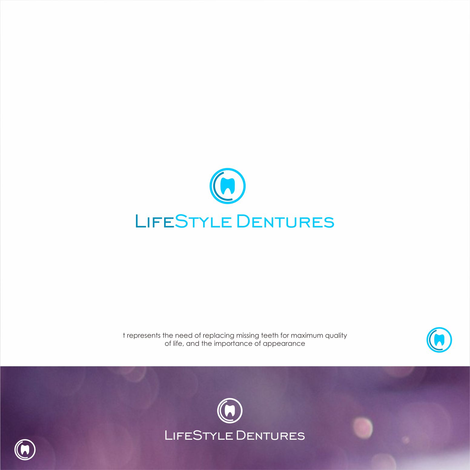 Logo Design by Oxomiya for LifeStyle Dentures | Design #7880579