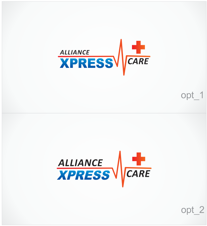 Modern, Conservative, Healthcare Logo Design for Alliance Xpress Care