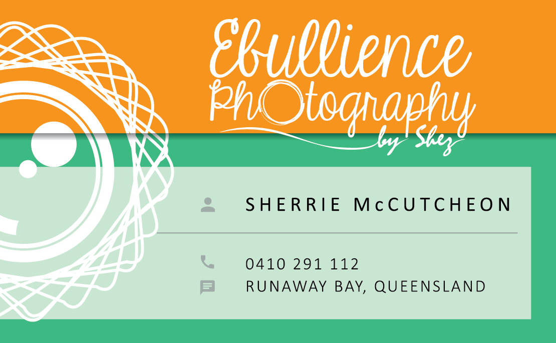 Business Card Design by nikashri for Ebullience photography By Shez | Design #7834512