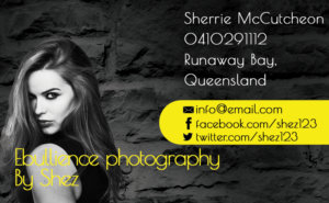 Business Card Design by Stevan Djukic Djuka for Ebullience photography By Shez | Design: #7848174