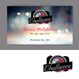Business Card Design by shyamalart for Ebullience photography By Shez | Design: #7845896